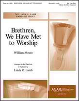 Brethren, We Have Met to Worship Handbell sheet music cover